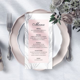 Wedding menu KL1841m