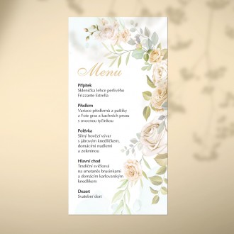 Wedding menu KL1847m