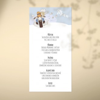Wedding menu KL1858m