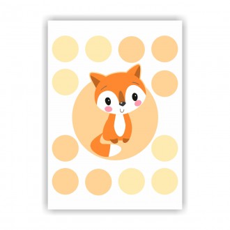 Fox and dots