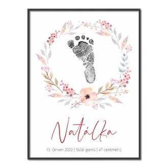 Personalized Poster Baby Birth - 09