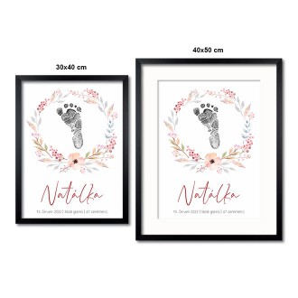 Personalized Poster Baby Birth - 09