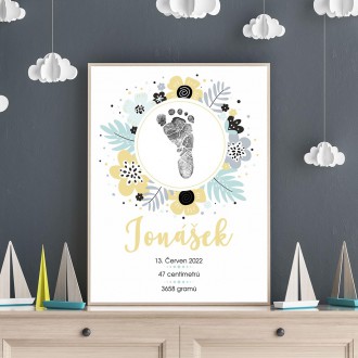 Personalized Poster Baby Birth - 11