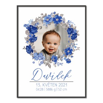 Personalized Poster Baby Birth - 12