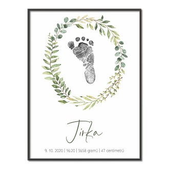Personalized Poster Baby Birth - 15