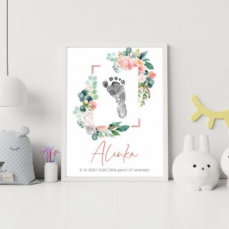 Personalized Poster Baby Birth - 16