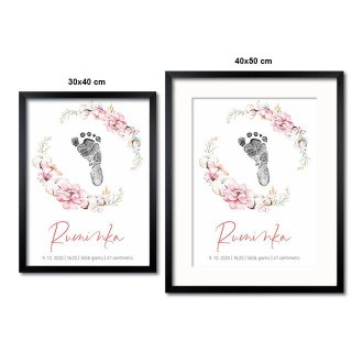 Personalized Poster Baby Birth - 17