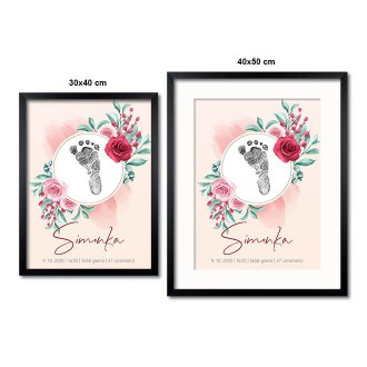 Personalized Poster Baby Birth - 18