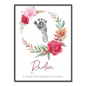 Personalized Poster Baby Birth - 19