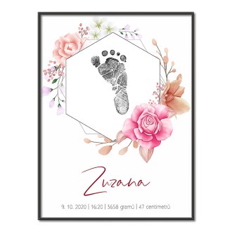 Personalized Poster Baby Birth - 20