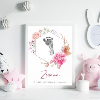 Personalized Poster Baby Birth - 20