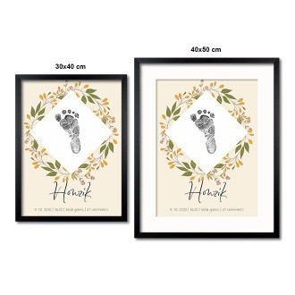 Personalized Poster Baby Birth - 22