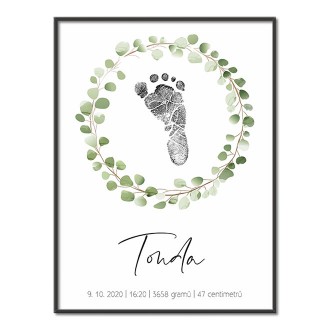 Personalized Poster Baby Birth - 24