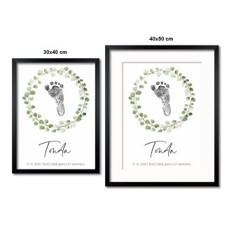 Personalized Poster Baby Birth - 24