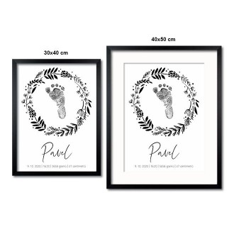 Personalized Poster Baby Birth - 25