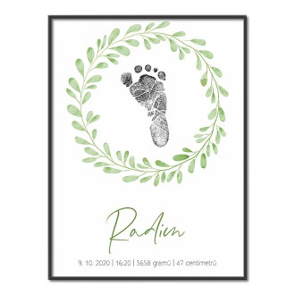 Personalized Poster Baby Birth - 27