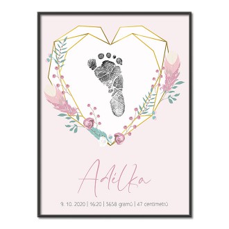 Personalized Poster Baby Birth - 31