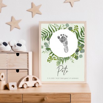 Personalized Poster Baby Birth - 32