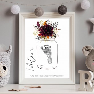Personalized Poster Baby Birth - 33