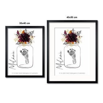 Personalized Poster Baby Birth - 33