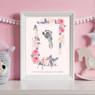 Personalized Poster Baby Birth - 34
