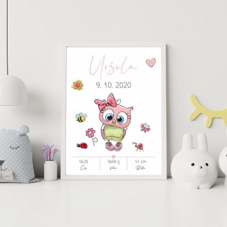 Personalized Poster Baby Birth - 47