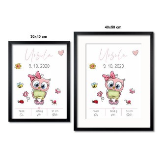 Personalized Poster Baby Birth - 47