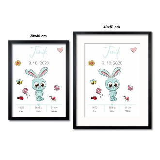 Personalized Poster Baby Birth - 49