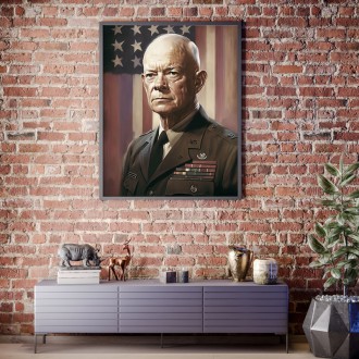 US President Dwight D