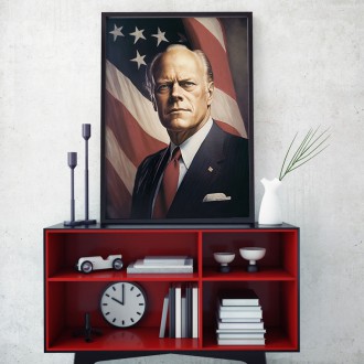 US President Gerald Ford
