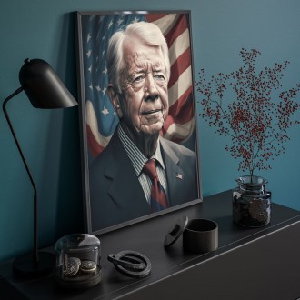 US President Jimmy Carter