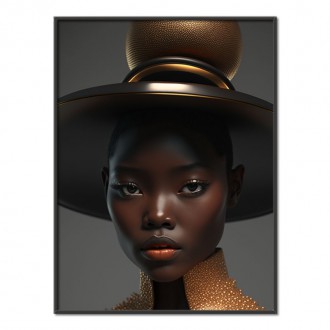 Model in a hat 4