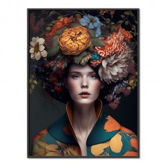 Fashion - flower hat 1