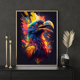 Eagle in colors
