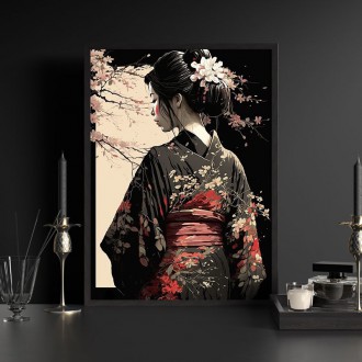 Japanese girl in kimono 2
