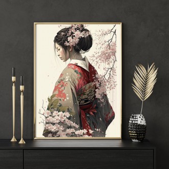 Japanese girl in kimono 1
