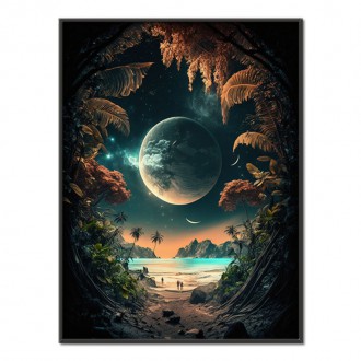 Space Nature - Tropical Island 1