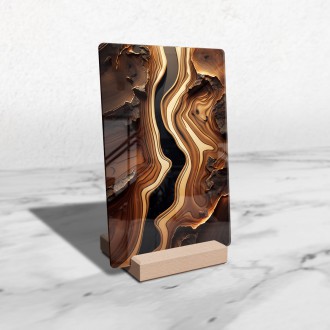 Acrylic glass Epoxy and wood 5