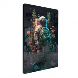 Acrylic glass Astronaut underwater