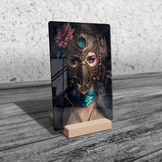 Acrylic glass Steampunk mask 2
