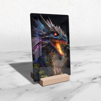 Acrylic glass Dragon