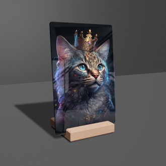 Acrylic glass Cat queen