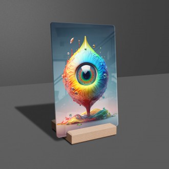 Acrylic glass Psychedelic Eye 2