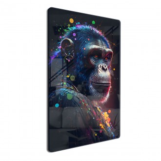 Acrylic glass Chimpanzee