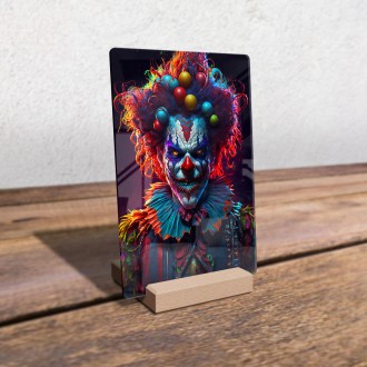 Acrylic glass Killer Clown 2