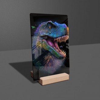 Acrylic glass Velociraptor