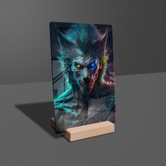 Acrylic glass Werewolf
