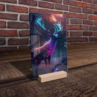 Acrylic glass Mythical deer