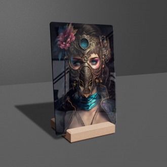 Acrylic glass Steampunk mask 2