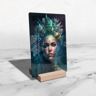 Acrylic glass Queen of Atlantis